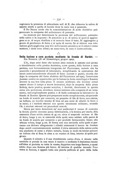 La stomatologia periodico mensile