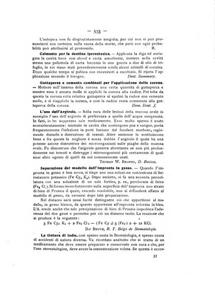 La stomatologia periodico mensile