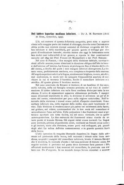 La stomatologia periodico mensile