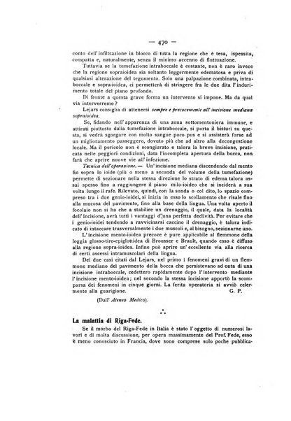 La stomatologia periodico mensile