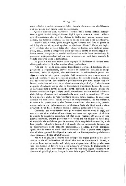 La stomatologia periodico mensile