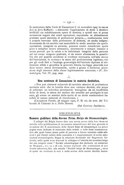 La stomatologia periodico mensile