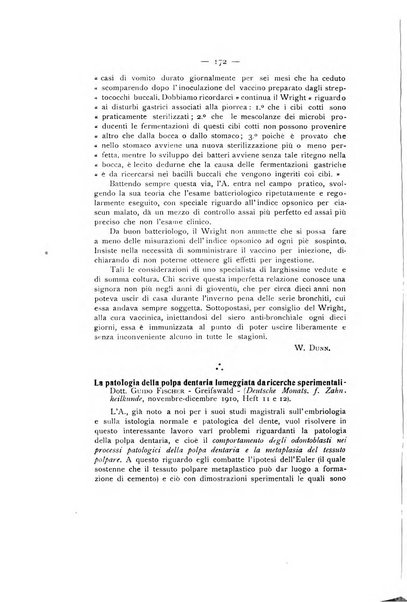 La stomatologia periodico mensile