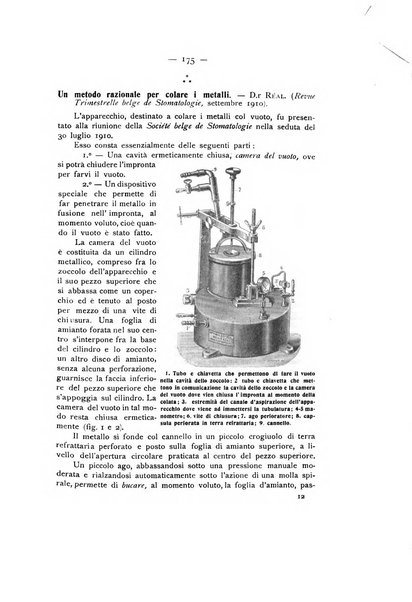 La stomatologia periodico mensile