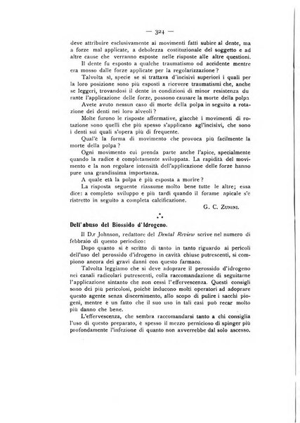 La stomatologia periodico mensile