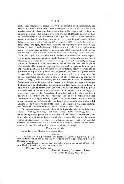 La stomatologia periodico mensile