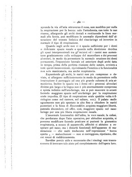 La stomatologia periodico mensile