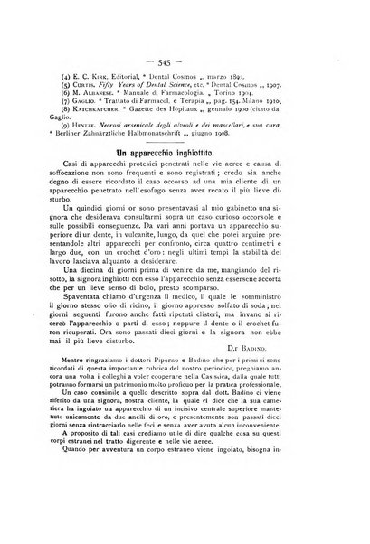 La stomatologia periodico mensile