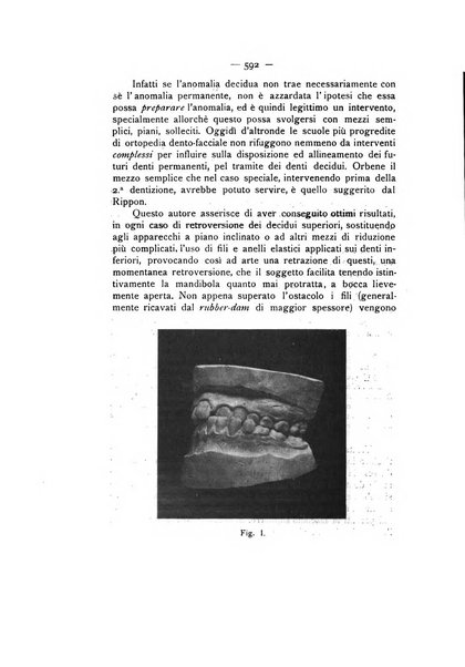 La stomatologia periodico mensile