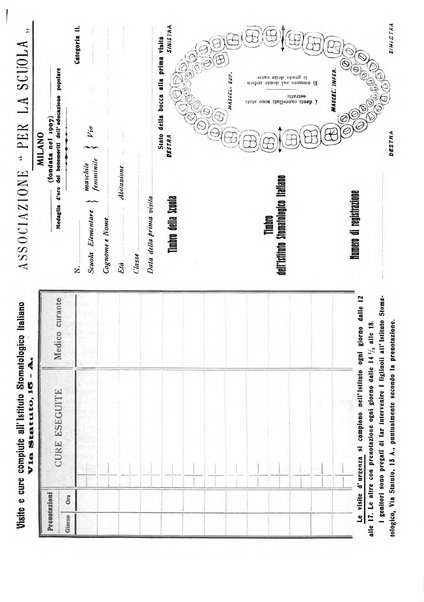 La stomatologia periodico mensile