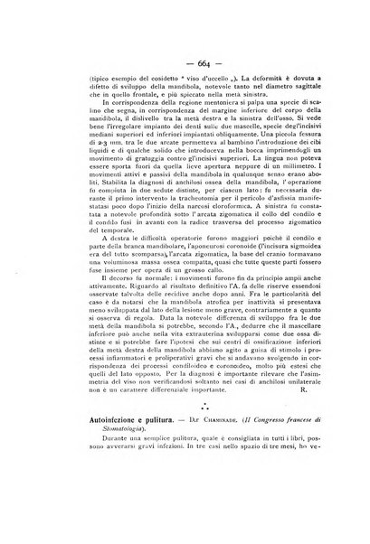 La stomatologia periodico mensile