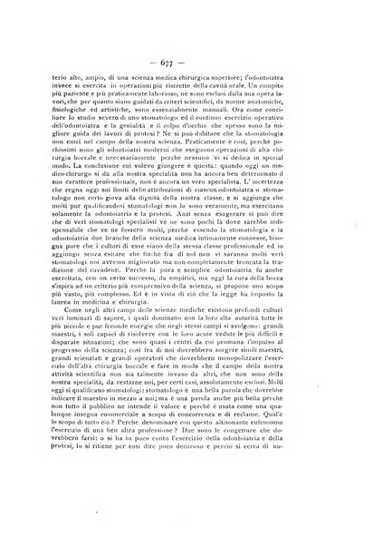 La stomatologia periodico mensile