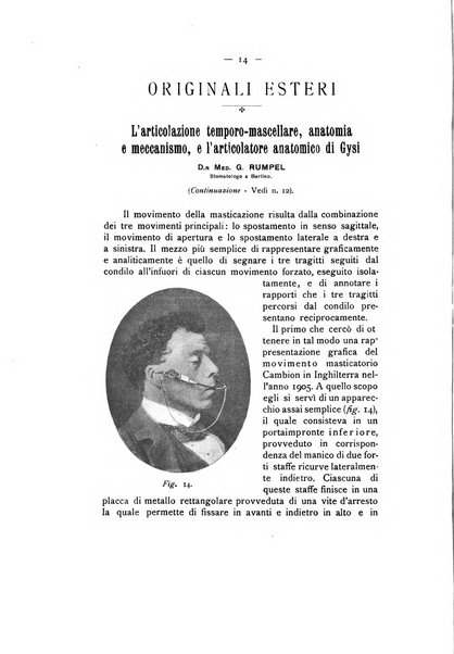 La stomatologia periodico mensile