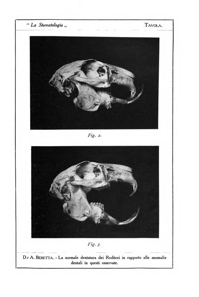 La stomatologia periodico mensile