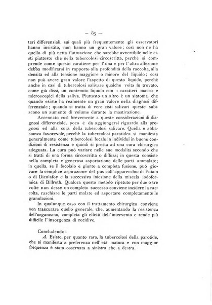 La stomatologia periodico mensile