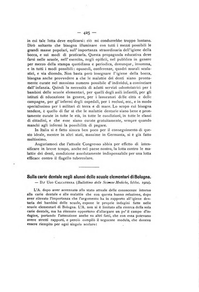 La stomatologia periodico mensile