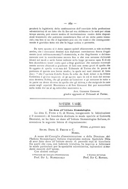 La stomatologia periodico mensile