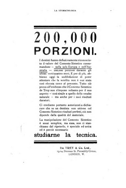 La stomatologia periodico mensile