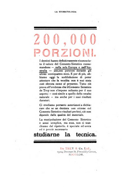 La stomatologia periodico mensile