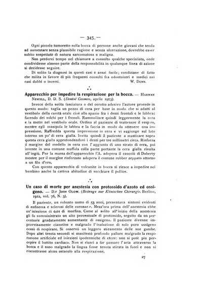 La stomatologia periodico mensile