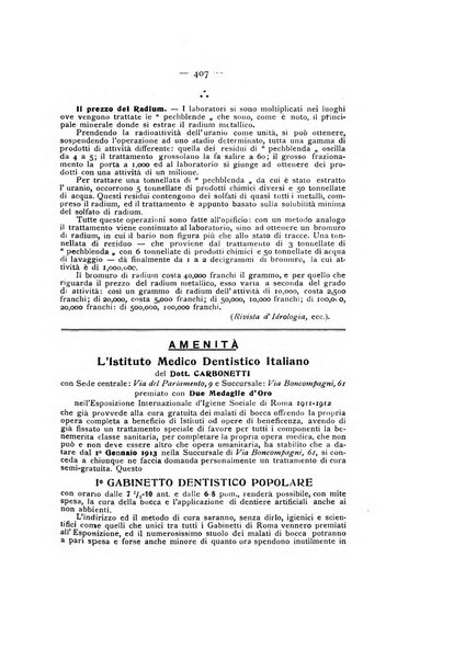 La stomatologia periodico mensile