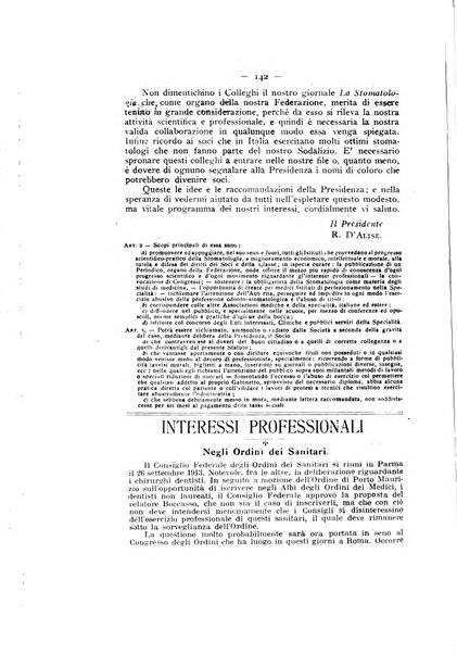 La stomatologia periodico mensile