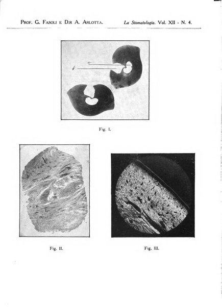 La stomatologia periodico mensile