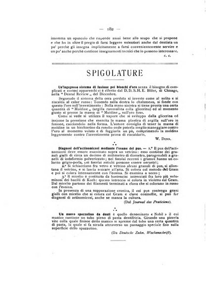 La stomatologia periodico mensile