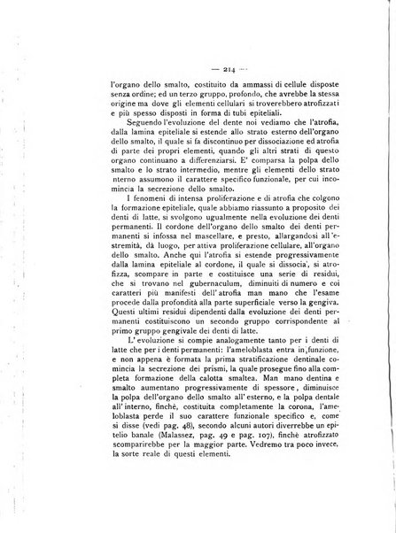 La stomatologia periodico mensile