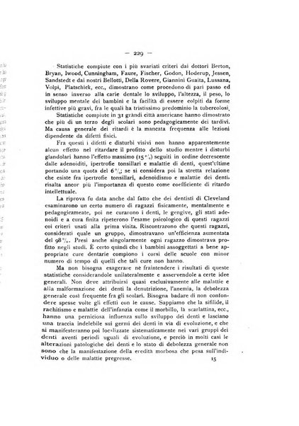 La stomatologia periodico mensile