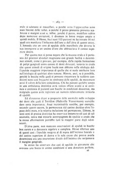 La stomatologia periodico mensile