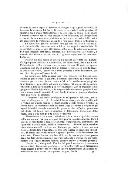 La stomatologia periodico mensile