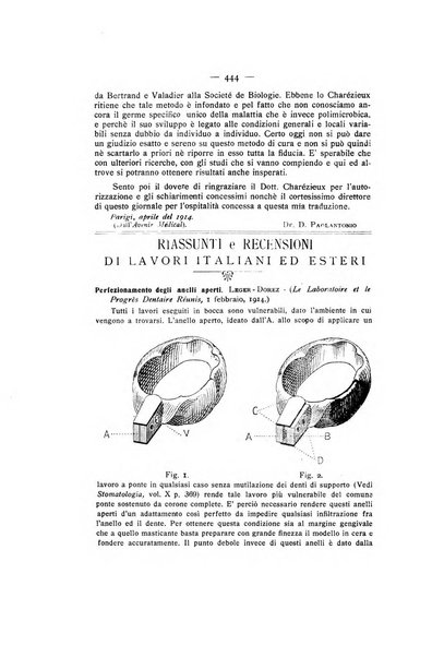 La stomatologia periodico mensile