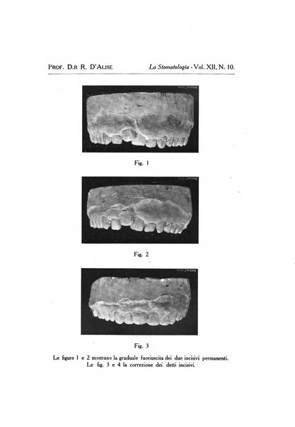 La stomatologia periodico mensile