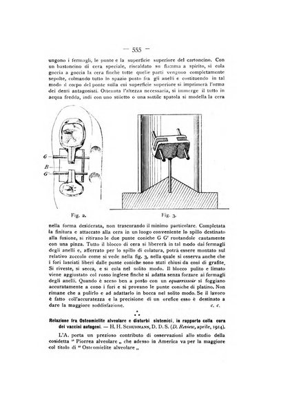 La stomatologia periodico mensile