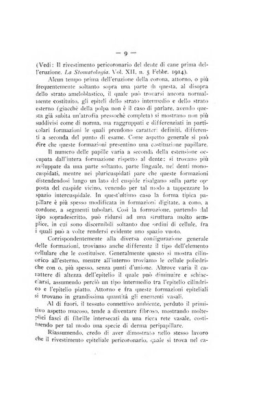 La stomatologia periodico mensile