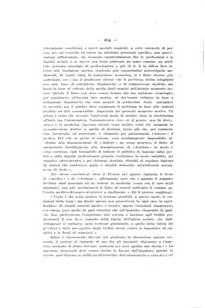 La stomatologia periodico mensile