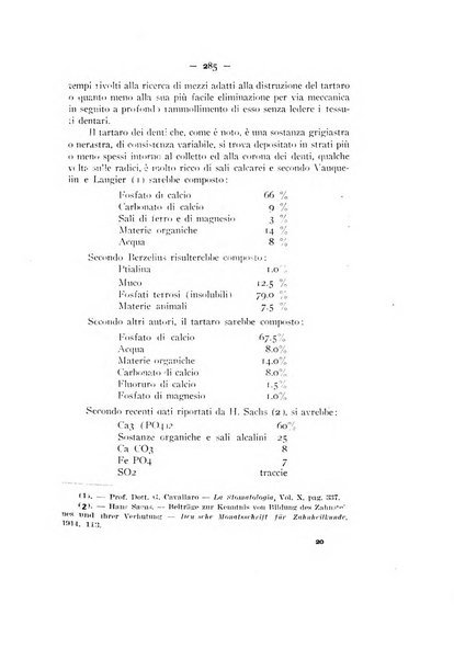 La stomatologia periodico mensile