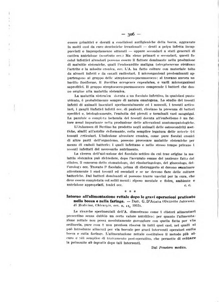 La stomatologia periodico mensile