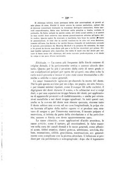 La stomatologia periodico mensile