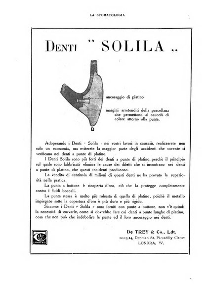 La stomatologia periodico mensile