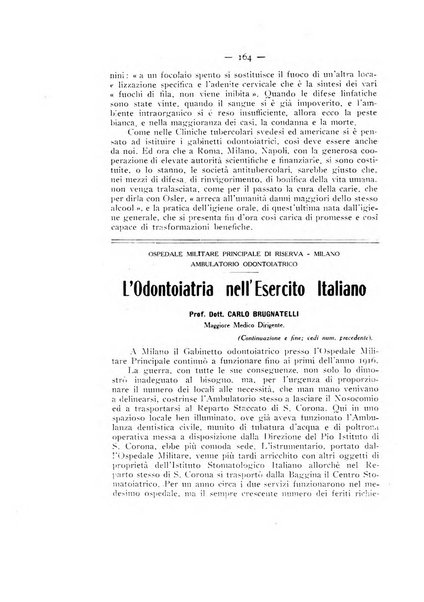 La stomatologia periodico mensile