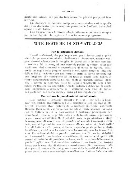 La stomatologia periodico mensile