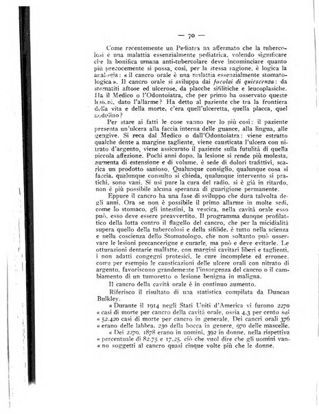 La stomatologia periodico mensile