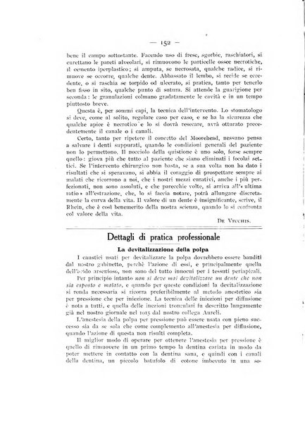 La stomatologia periodico mensile