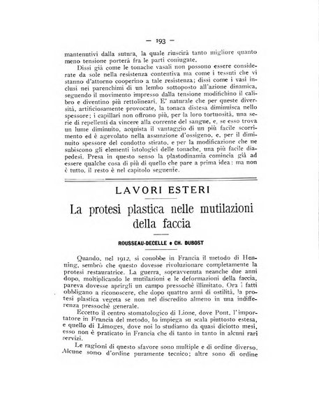 La stomatologia periodico mensile