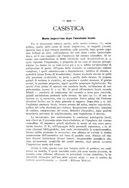 La stomatologia periodico mensile