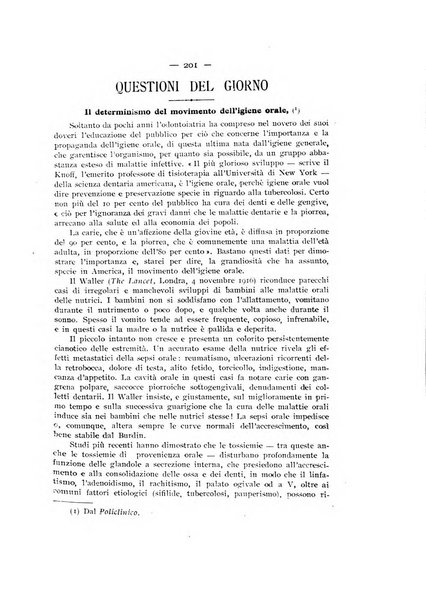 La stomatologia periodico mensile