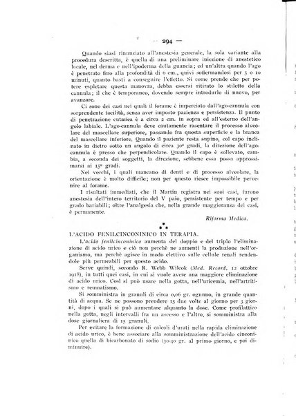 La stomatologia periodico mensile