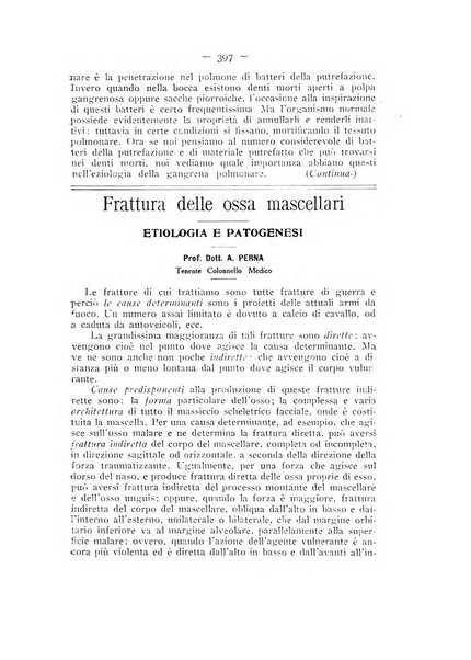 La stomatologia periodico mensile